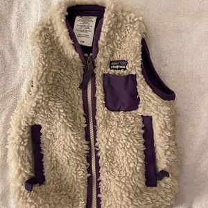 Patagonia 12mo toddler Retro-x vest. Vintage classic. Like new.